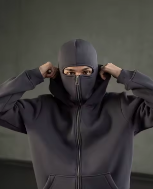 Nocturne Zip Hoodie Balaclava - Versatilum